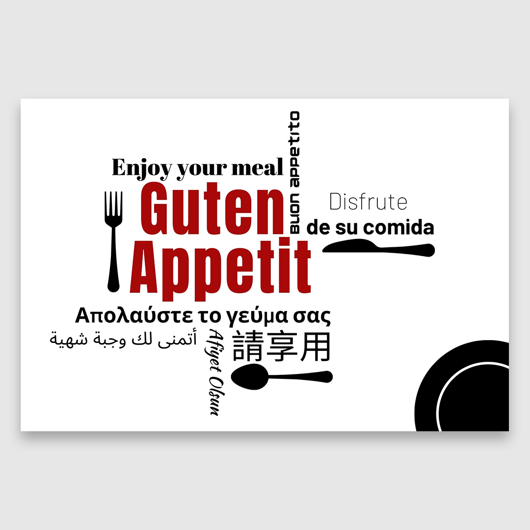 Tischset Tabletteinleger Guten Appetit GN11-weiss-5.image