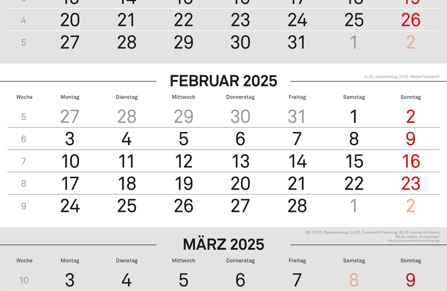 3-Monatskalender Einblatt-Wandkalender-3.image